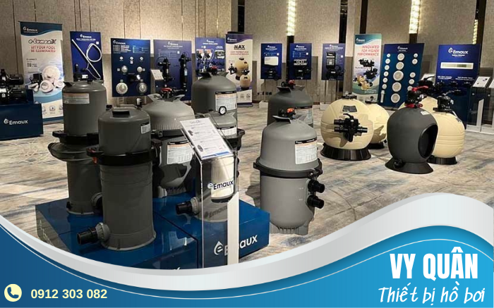 Bình lọc cát hồ bơi Emaux