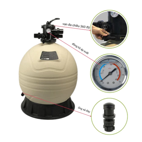 Bình Lọc Cát Emaux MFV