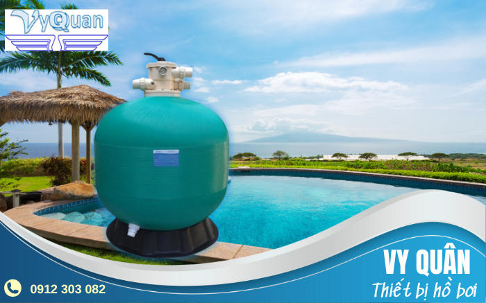 Bình lọc bể bơi SCD Xanh