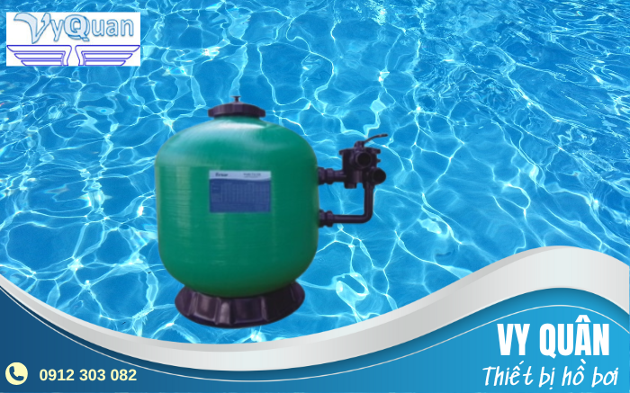 Bình lọc bể bơi van ngang SCC
