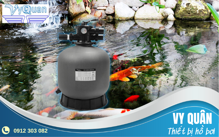 Bình lọc nước hồ cá P500 Emaux
