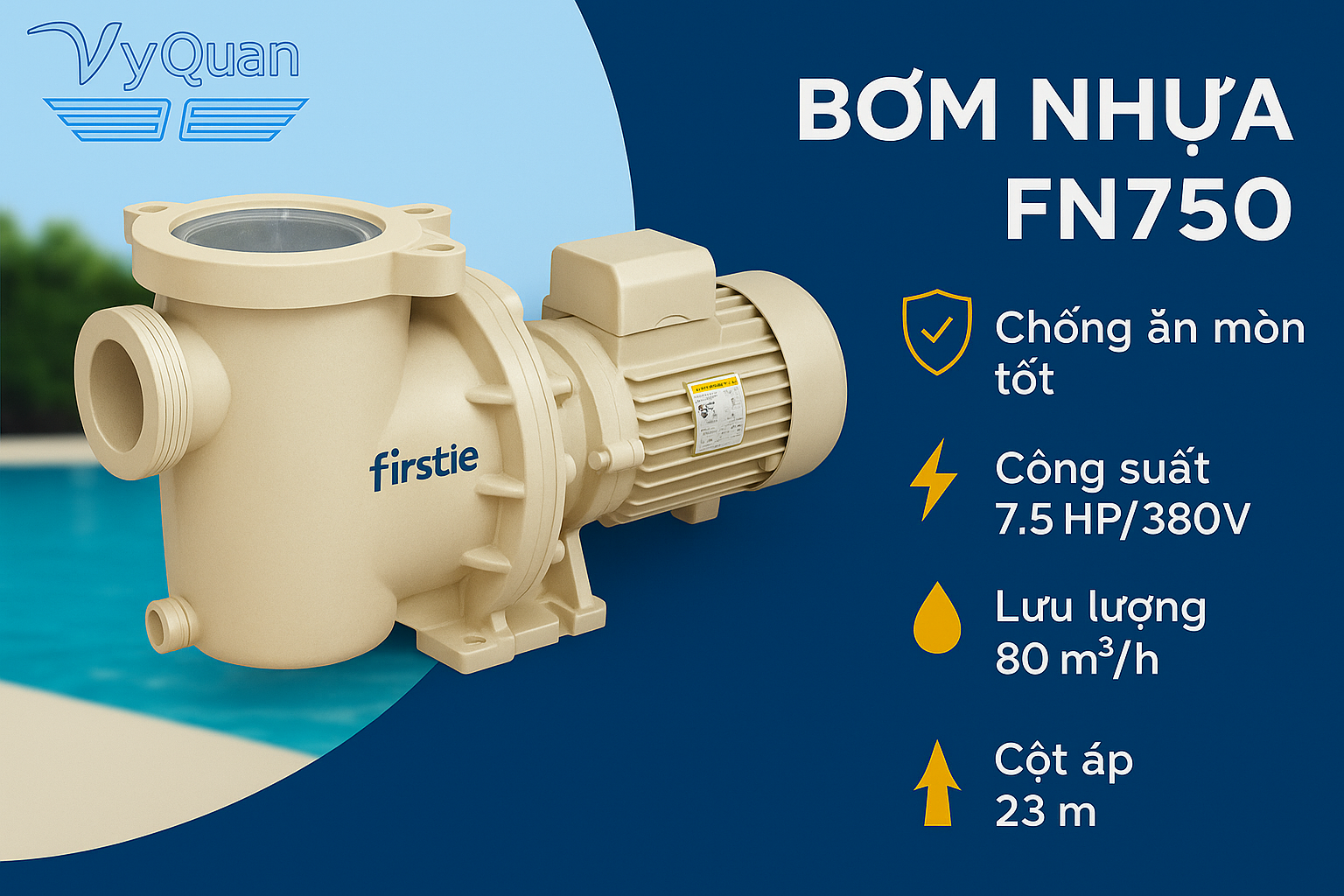 Bơm nhựa FN750