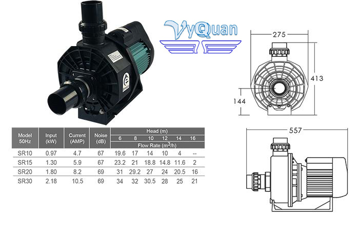 Bơm lọc Emaux SR300 