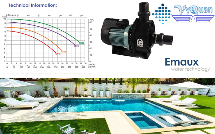 Bơm lọc Emaux SR300 