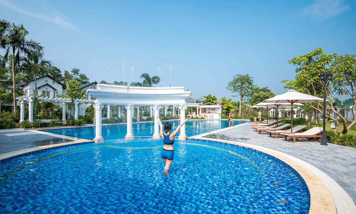 Bể bơi resort – Bí quyết nâng tầm đẳng cấp khu nghỉ dưỡng