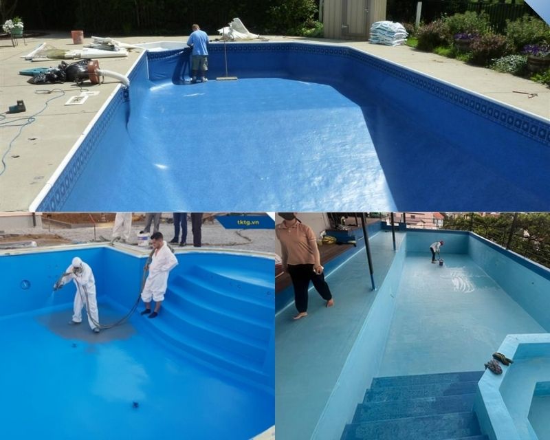 Quy trình chống thấm bể bơi trên cao chuẩn kỹ thuật