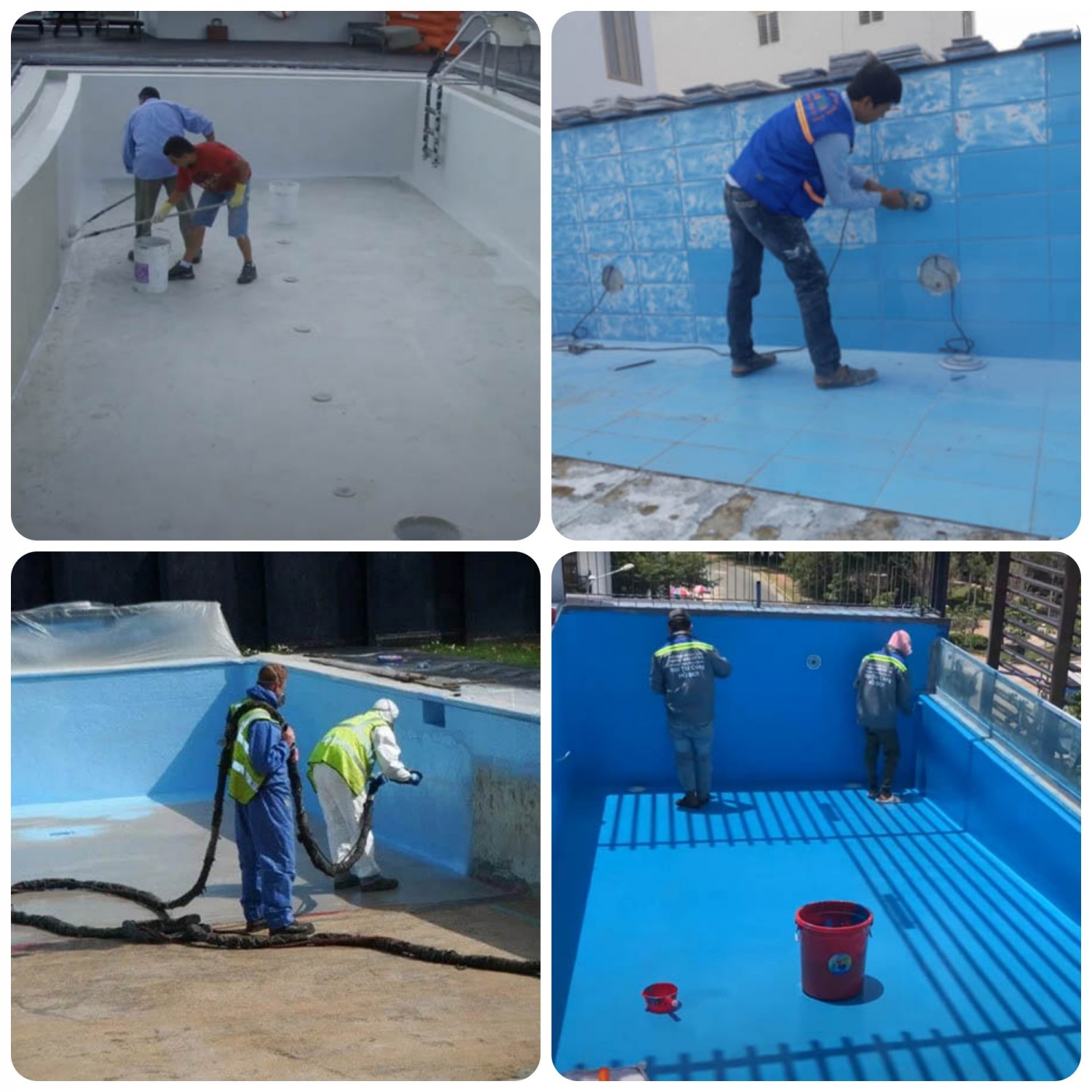 Quy trình thi công bể bơi trên cao đạt chuẩn kỹ thuật