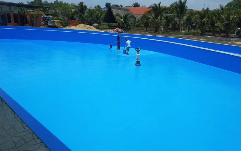 Vật liệu chống thấm bể bơi – Bảo vệ công trình bền vững và an toàn